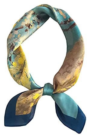 Ecroon MH64 sidenscarf med imitation, akryl