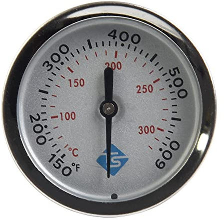 Thermomètre pour barbecue Weber de 65,6 à 315,6 °C en acier inoxydable