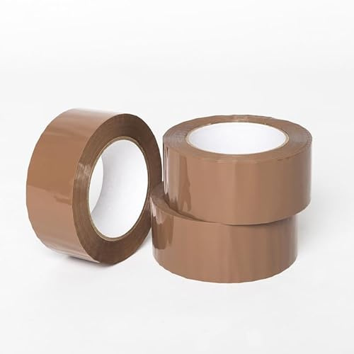 3 x Cintas Adhesivas XL de 132 m - Envio 24 h - CODA - Precinto Universal para Embalar, Sellar y Empaquetar Resistente al Desgarro y a los Rayos UV - Rollo Precinto Doble Longitud Transparente (3)