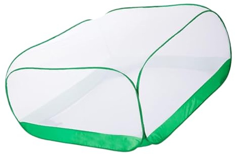 Itkcozcg Filet anti-moustiques pop-up pour plantes de jardin, utilisation en extérieur pour protéger les légumes et les fleurs des oiseaux et moustiques avec montage facile
