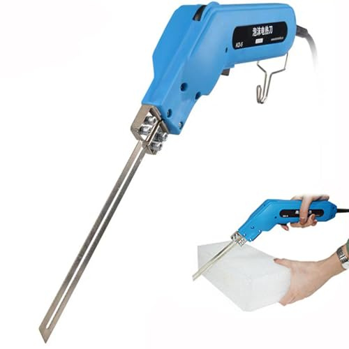 Electric Foam Cutter - Adjustable Heat Tool with Slotting Board for Precise Cutting of Fabric, Rubber, Sponge, and Craft Materials