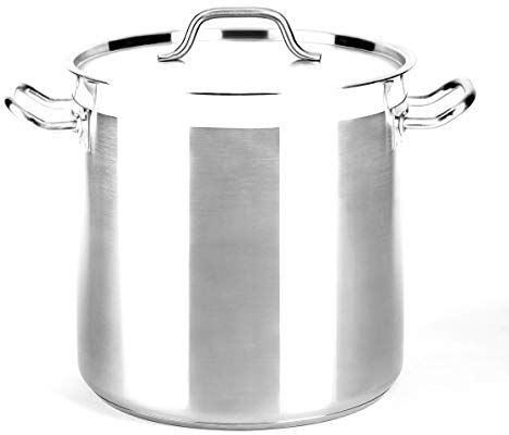 Vier 800-36 Olla Recta 36cm Profesional, Acero Inoxidable 18/10