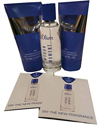 S.Oliver yourmoment 3-tlg. Set mit 30 ml EDT + 2 x 75 ml Duschgel