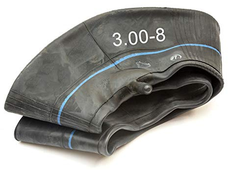 Heavy Duty Inner Tube 3.00-8 300-8 8 Wheel Wheelbarrow | Straight Valve, Butyl Rubber