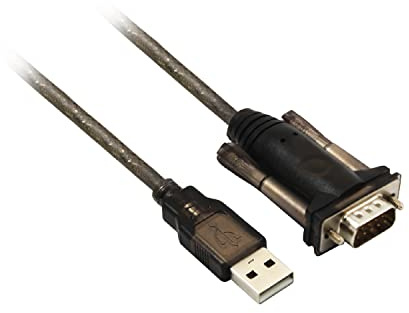 ACT Adaptador serie USB, USB a DB(9pin) RS232, longitud 1,5m, para impresoras, cajas registradoras, PDA - AC6000
