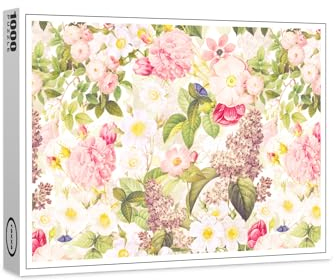 raxxa Premium-Puzzle | Antike Rosen: Erinnerungen an vergangene Eleganz | 1000 Teile