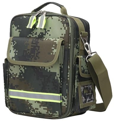 Joyfitness Notfallrucksack leer, Erste-Hilfe-Rucksack, Ersthelfer-EMT-Tasche, Ersthelfer-Trauma-Tasche für Wandern im Freien, Reisen, Camping (nur Tasche)