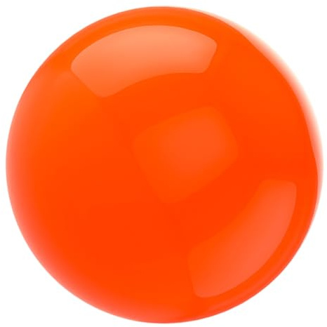 jojofuny Hängende Edelstahl Dekokugel in Orange Hohle Kugeldekoration mit Tragbarem Design als Fotorequisite für Wohnzimmer und Garten