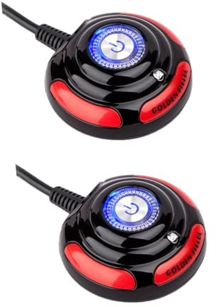 jojofuny 2pcs Computer Desktop Push Button for Power On/off Computer Parts Easy Install