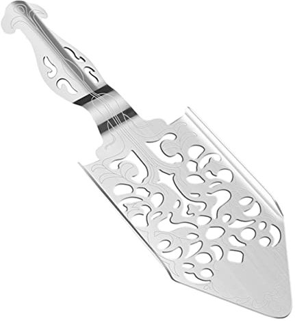 PAMINGONO Cuchara Multifuncional De Inoxidable Para Filtro De Cubo Utensilio Decorativo y Práctico Para Bebidas Reutilizable y De Limpiar