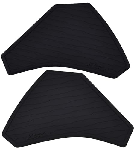Motorcycle Tank Pad, Rubber Non-Slip Scratch-Resistant Fuel Gas Protector Sticker, Motorbike Decal Anti-Slip Scratch Guard, Motorcycle Tank Protector Compatible with Kawasaki KLR650 2022-2026