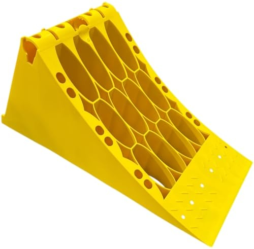 G.L.D. Forniture Calzatoia Cuneo fermaruota 467x198x225 mm Raggio 555 mm per Camion e rimorchi