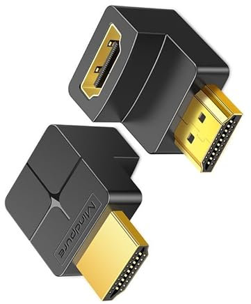 HNsdsvcd Connettore adattatore per proiezione 4K e 3D su televisori monitor laptop migliora la visualizzazione in riunione installazione risparmio di spazio