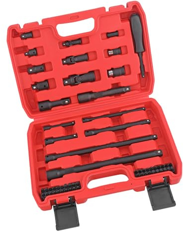 Conjunto Multifunción De 59pcs Conjunto Zócalo Con Un Tamaño Reparación Autos Neumático Tamaño Múltiple Para Mejorar La Eficiencia En Servicio La Herramienta Aire Servicio