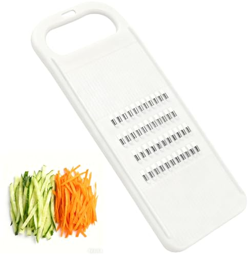 Carrot Shredder Carrot Grater Vegetable Grater Cabbage Shredder Julienne Slicer Julienne Cutter for Kitchen Stainless Steel Blades for Carrots Potatoes Cucumbers Cheese Salad Slicer