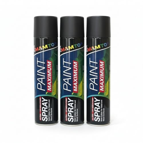 CVS2020.COM Universal Acrylic Spray Paint 300ml – Fast Drying Solvent-Based Aerosol for Metal Wood Plastic Glass – UV Resistant, Weatherproof, Rust Protection for Interior & Exterior Use (3)