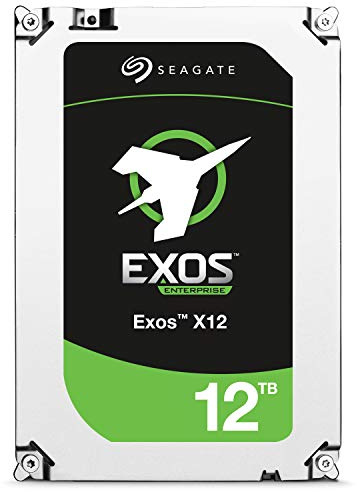 Seagate ST12000NM0007 - Disco Duro Interno de 12 TB, Color Gris