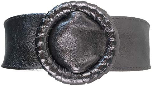 FISH IN THE SEA - Boho - Metallic Carbon Silber - Gürtel - Taillen und Hüftgürtel - Ibiza