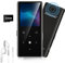 64GB Lettore MP3 con Bluetooth 5.2, AiMoonsa Lettore Musicale con Altoparlante HD Integrato, radio FM, Registratore Vocale, Suono HiFi, Peso 0,15 lb, Funzione E-book, Auricolari Inclusi