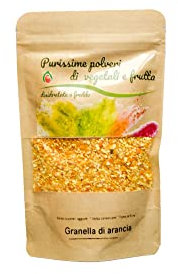 Biocal® - Granella di Arancia disidratata per ricette e decorazioni - 60g