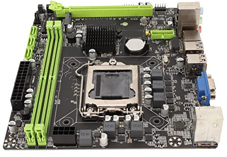 Carte Mère H310D de Jeu DDR4 LGA1151 M ATX Professionnel avec Carte Réseau Realtek 8111 Gigabit Interface de Disque Dur M.2 Pcie