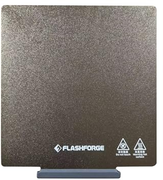 FLASHFORGE Abenteurer 5M/5X/5M PRO Upgrade der PEI-pulverbeschichteten Plattform, werkzeuglose Modellentnahme, automatische Trennung nach Abkühlung,3D-Druckerteile für AD5M/AD5M PRO/AD5X