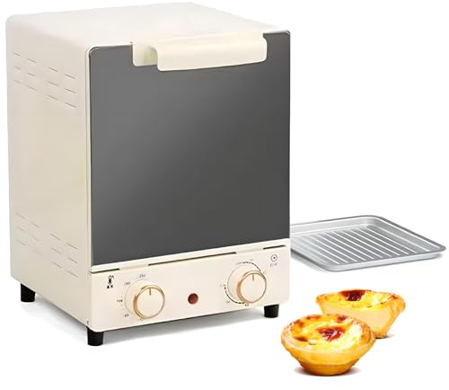Mini Forno Elettrico da 750 W, Forno a Convezione Intelligente a 3 Livelli con Temperatura Regolabile da 70-250 ℃ e Timer da 60 Minuti, Forno da Controsoffitto Verticale per Cuocere Cottura
