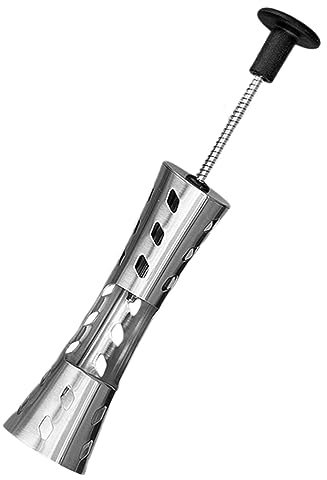 GRIRIW Cavatappi Ciliegie Professionale Inossidabile Strumento per Rimozione Nocciole per Cucina Utensile Pratico per Ciliegie e Giuggioli Design Compatto e Leggero