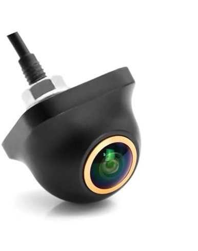 Caméra De Sauvegarde Caméra De Recul pour Voiture, 1080P, Trajectoire Dynamique, Définition d'image De Recul, Objectif Fisheye Caméra Inverser
