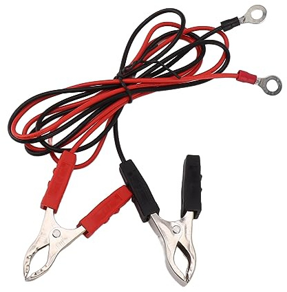 2PCS Electric Fence Wire Connect, Safe Copper Electric Fence Jump Leads Practical Fence Clips Clamps for Farm Fence Accessories