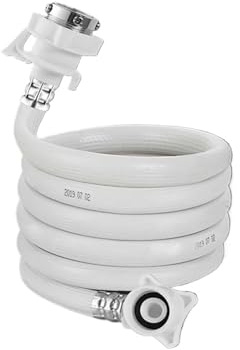 Manguera de extensión for lavadora, tubo de entrada de agua, extensión de tubería de agua, accesorios de conector de manguera de agua, 1 ud.