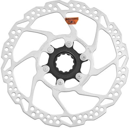 Caoiecyz CENTER LOCK BREMSSCHEIBE Scheibenbremse für Fahrräder 180 mm | mit Sicherungsring,kompatibel mit Shimano SM-RT54-M,geeignet für Rennräder und Mountainbikes & E-Bike,nur für Resin-Beläge