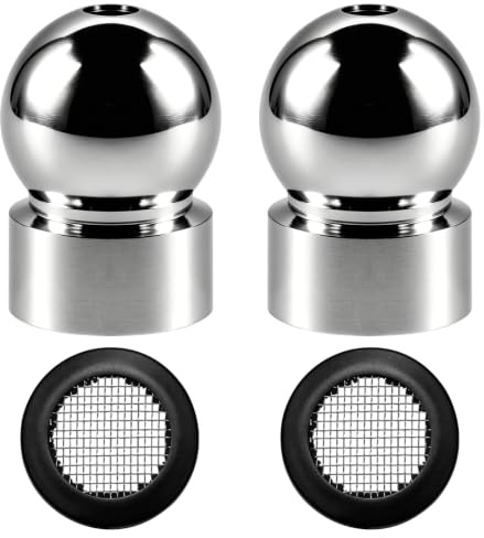 4pcs Shower Head Swivel Ball Adapter＆ 2pcs Net Pads, Shower Head Lifting Pipe Adapters , Angle Adapter for Garden Hose, for Home Bathroom Replacement