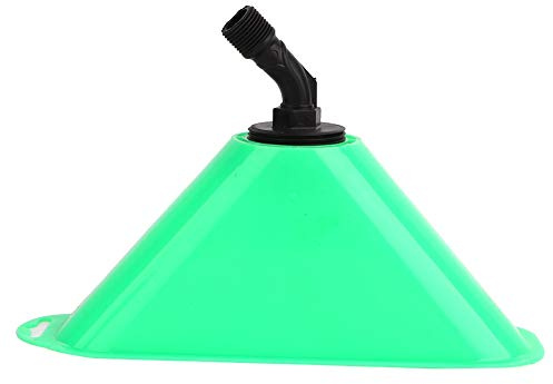 Spritzschirm, Spritzschirm mit Flachstrahldüse, Trompete Sprühdüse Windabweisend Hood Nozzle Shade Sprayer Zubehör