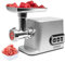 Duronic MG301 tritacarne in acciaio inox 3000 W - Accessori per carne macinata, salsicce, kibbed. Ideale per creare piatti a base di carne o verdure (hamburger vegani)