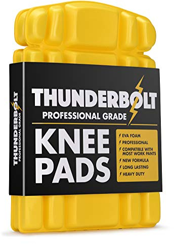 Thunderbolt Knieschoner für Arbeitseinlagen für Hosen Hosen Arbeitskleidung mit dicker EVA-Schaumpolsterung (1)