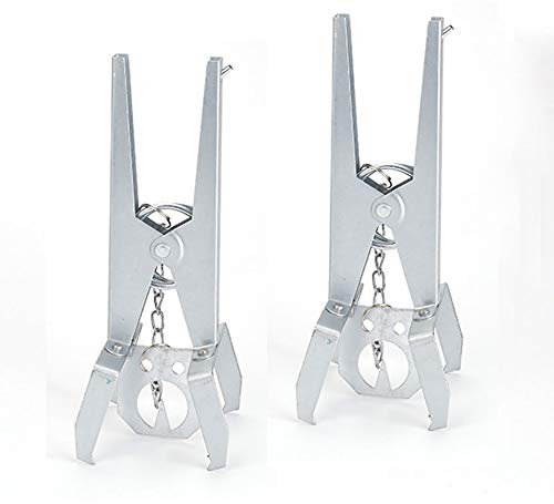 TopHomer Heavy Duty Mole Claw Scissor Traps Fast Humane Kill for Farm and Outdoor (Pack of 2)