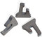 LevelGri 3er Set Abstandshalter Feuertonne Feuerplatte Kugelgrill Grillplatte BBQ Disc Plancha Grill universal (Stahl 10 mm)