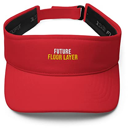 Future Floor Layer Hat (Embroidered Visor) Floor Layer Apparel