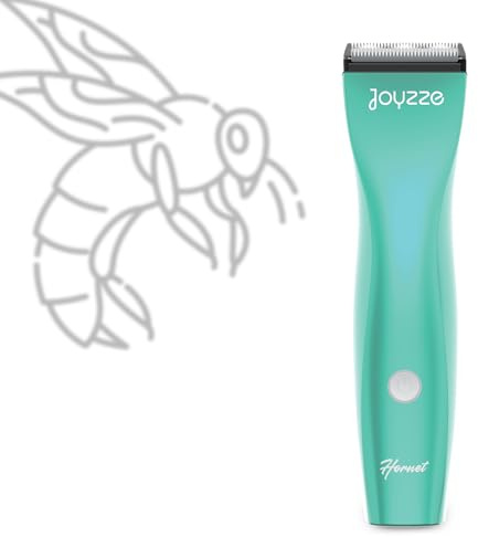 JOYZZE Hornet 5-in-1 Professional Pet Grooming Clipper for Dogs & Cats, Low Noise, Precision Trimmer for Trimming, Shaping & Styling
