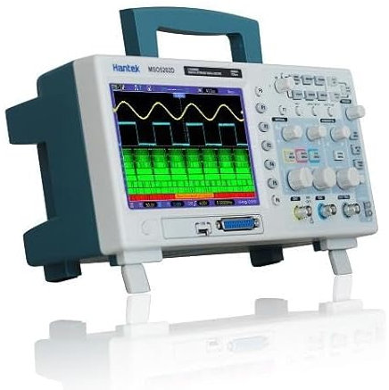 Hantek MSO5062D MSO5102D MSO5202D 2 canales externo portátil LCD Deep Memory 60 100 200 MHz Bandwidths almacenamiento digital 16 canales analizador lógico osciloscopio(MSO5062D)