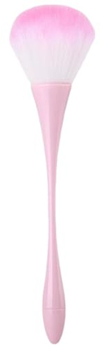 Obesntln Cepillo de polvo fijador, pincel para rubor,Cepillo de polvo suelto de maquillaje Blush - Base de maquillaje en polvo y pinceles cosméticos, herramienta de maquillaje facial para contorno y