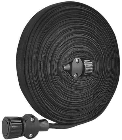 Tuyau de Trempage,Tuyau D'eau Flexible Extensible de 50 Pieds Économisant 70% D'eau Disponible Toutes les Saisons pour les Parterres de Jardin,les Pelouses et les Champs de Légumes