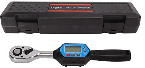 LOCADENCE Clé de Torsion Numérique, 100N·m Alarme à Affichage Numérique Clé de Torsion Électronique, Connecteur 1/2in Clé de Torsion 72 Dents pour Réparations de Voitures de Vélo