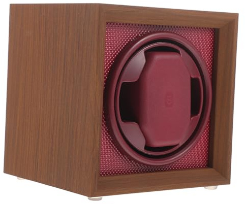 CALLARON Fashion Watch Winder Walnussholz Mit Leisem Motor Automatischer Uhrenbeweger Für Und Geeignet Für Mechanische Uhren Design Verstellbar