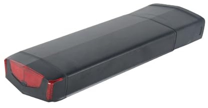 Batería de Iones de Litio para Bicicleta eléctrica con portaequipaje Trasero: 36 V/48 V, 13 Ah/14 Ah/15 Ah/17,5 Ah, Adecuada para Motores de 250 W, 350 W, 500 W, 750 W y 1000 W. (36V 13AH)