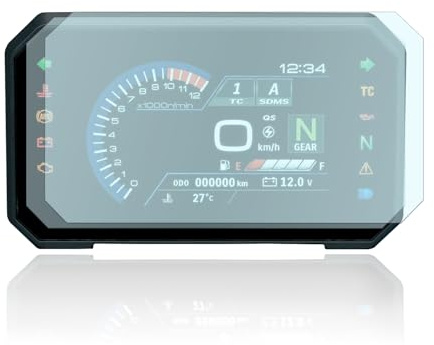 Pellicola protettiva contro i sassi PPF Pellicola per moto adatta per Suzuki GSX-S 1000 GX 2024-2025 Displayschutzfolie Clear-PU