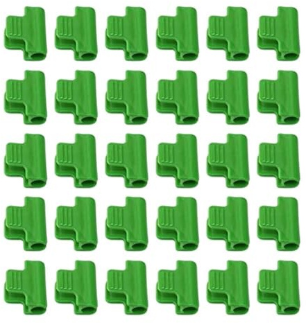 NiuLumea Morsetti per serra da 11 mm, confezione da 20 pezzi per clip in pellicola di plastica, tunnel da giardino, telai freddi e coperture per file