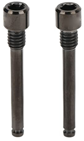 POENVFPO Mountain Bike Disc Brake Screw, Alloy Disc Caliper Brake Fixing Screws with Exquisite Workmanship, for XT and Other Oil Discs with Threaded Pins (Black)