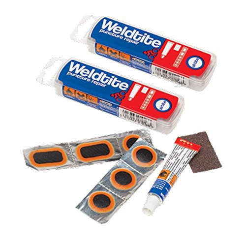 4 x Weldtite Puncture Repair kit 4 Road Bike Cycle 700c Inner Tubes